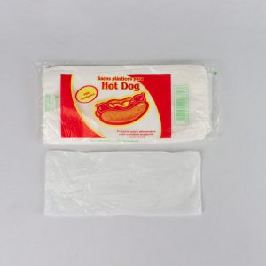 SACOS PLAST.LEIT.IMP. 25X11 HOTDOG  C/100