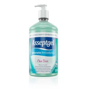 ASSEPTGEL SABONETE ERVA DOCE 500ML ANTISSEPTICO