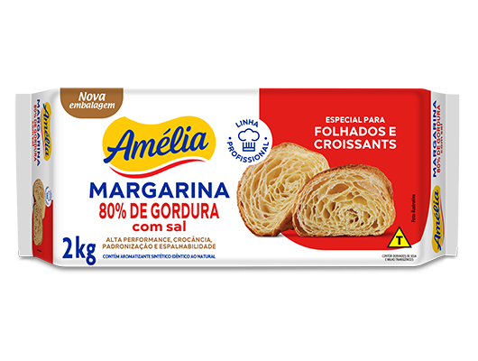 Margarina Folhada Amélia 2Kg – HS Maia Distribuidora