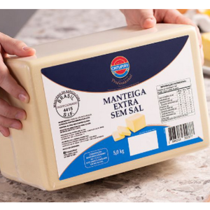 MANTEIGA EXTRA S/ SAL BLOCO CATUPIRY® PROF 5KG