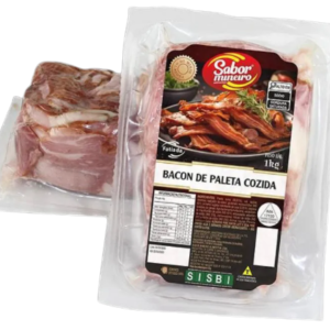 BACON DE PALETA COZIDA FATIADA - 1 KG